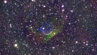 A view created by Condor and computer technologies of extremely faint shells of ionized gas surrounding the dwarf nova Z Camelopardalis
