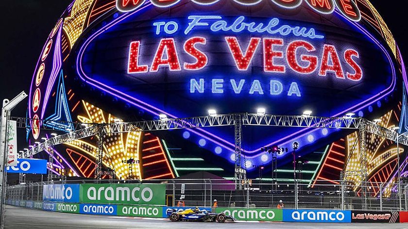 An image from the 2024 Las Vegas Grand Prix. 
