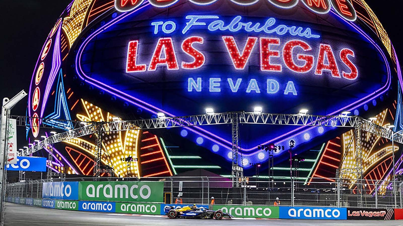 An image from the 2024 Las Vegas Grand Prix. 
