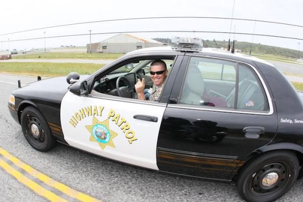 The California Highway Patrol does a terrific job running rolling race enclosures.