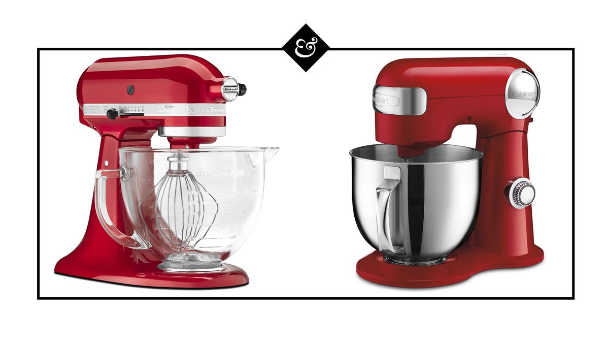 Cuisinart Precision Master 5.5-Quart Stand Mixer in Red
