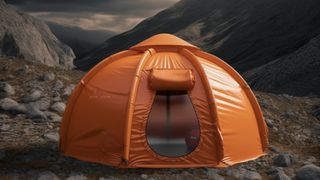 Self-repairing tent concept design