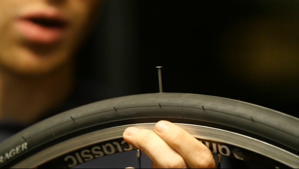 Can a tubeless tyre survive a nail? (video) Cycling Weekly