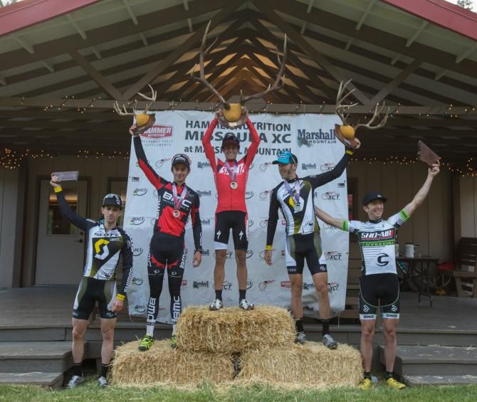 The 2013 men's podium.