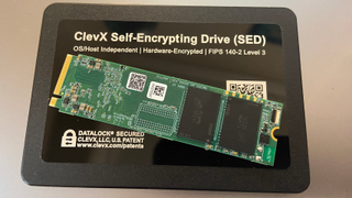 Images of ClevX self-encrypting drives