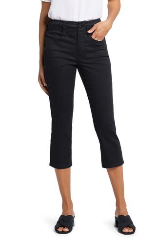 Ami High Waist Skinny Capri Pants