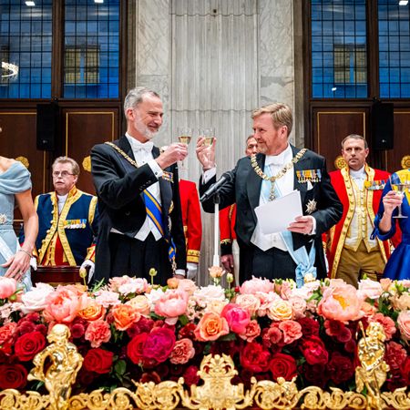 Royal Family of Spain visits the Royal Family of Netherlands
