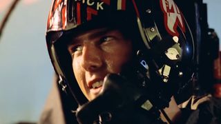 Tom Cruise rides as Maverick in Top Gun