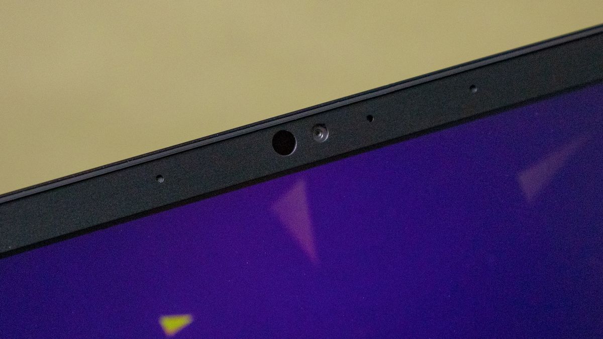 The Razer Blade keeps the webcam in its ideal position while utilizing narrow bezels.