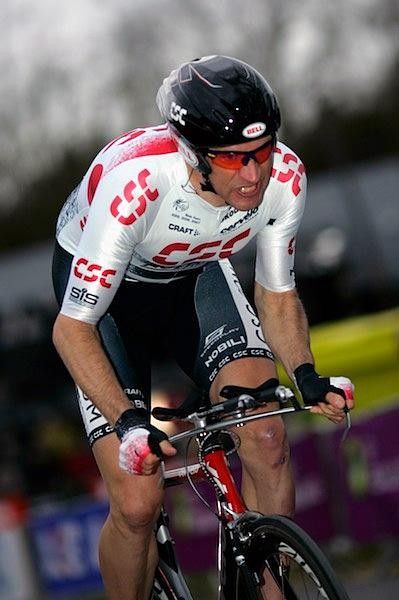 German Jens Voigt (Team CSC) give it the juice.