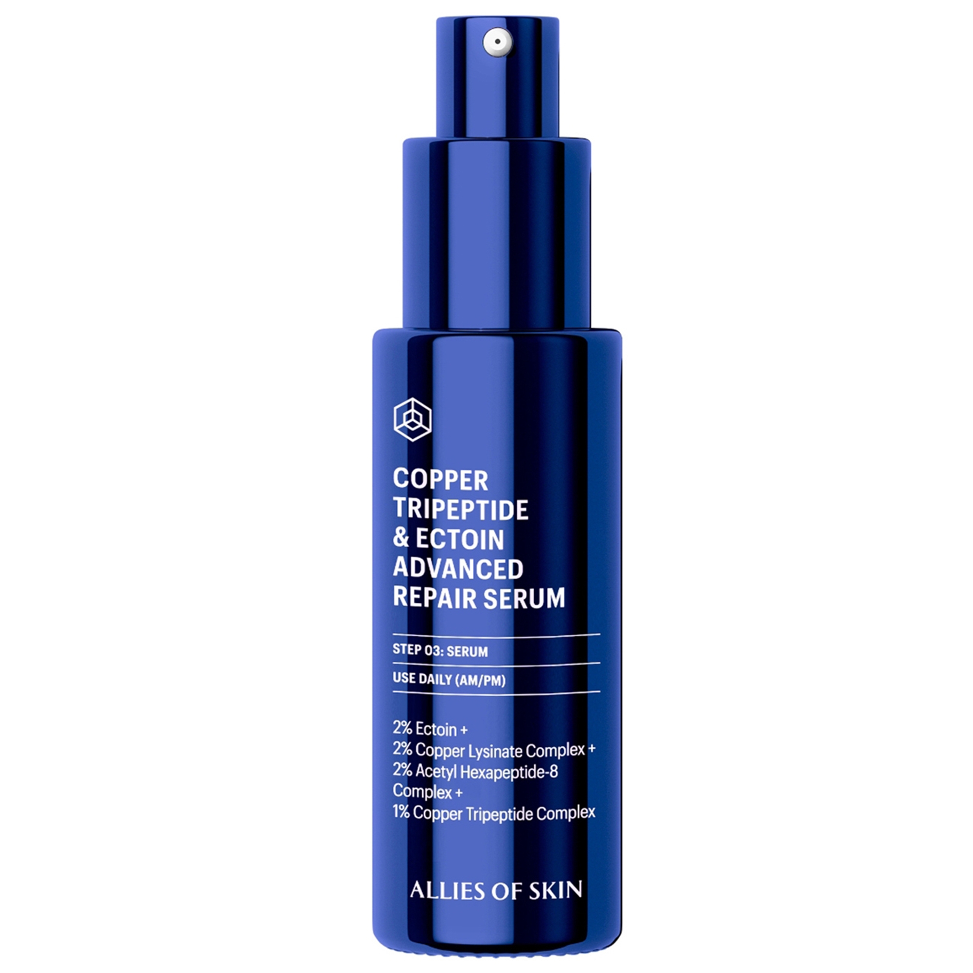 Allies of Skin Copper Tripeptide &amp;amp; Ectoin Advanced Repair Serum 30ml