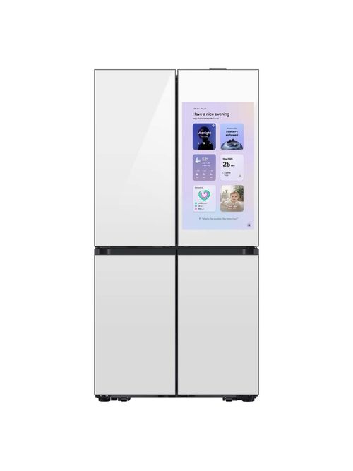 Samsung French Door Smart Refrigerator (White Glass)