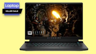 Alienware m15 R6 gaming laptop falls