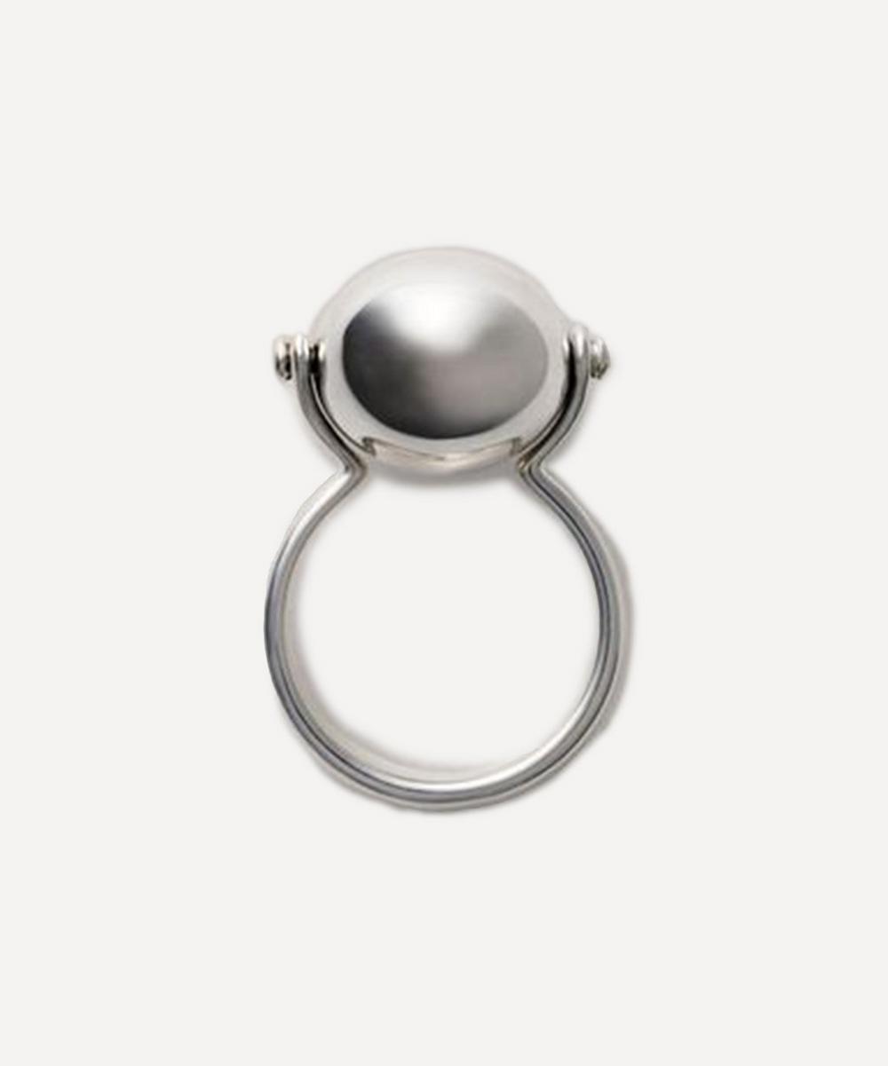 Sterling Silver Ellipse Ring
