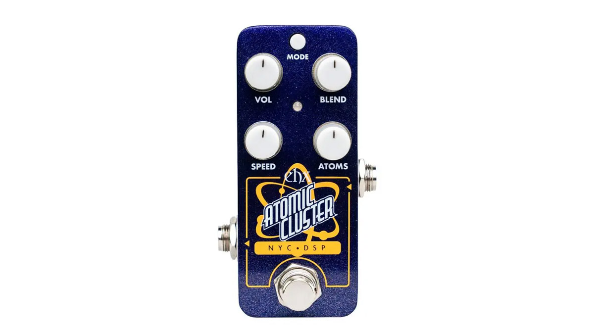 Electro-Harmonix Pico Atomic Cluster: the new glitch/synth mini-pedal from the storied NYC pedal brand.