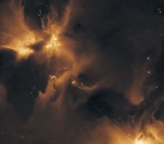 Another view of HH-24, taken by Hubble.