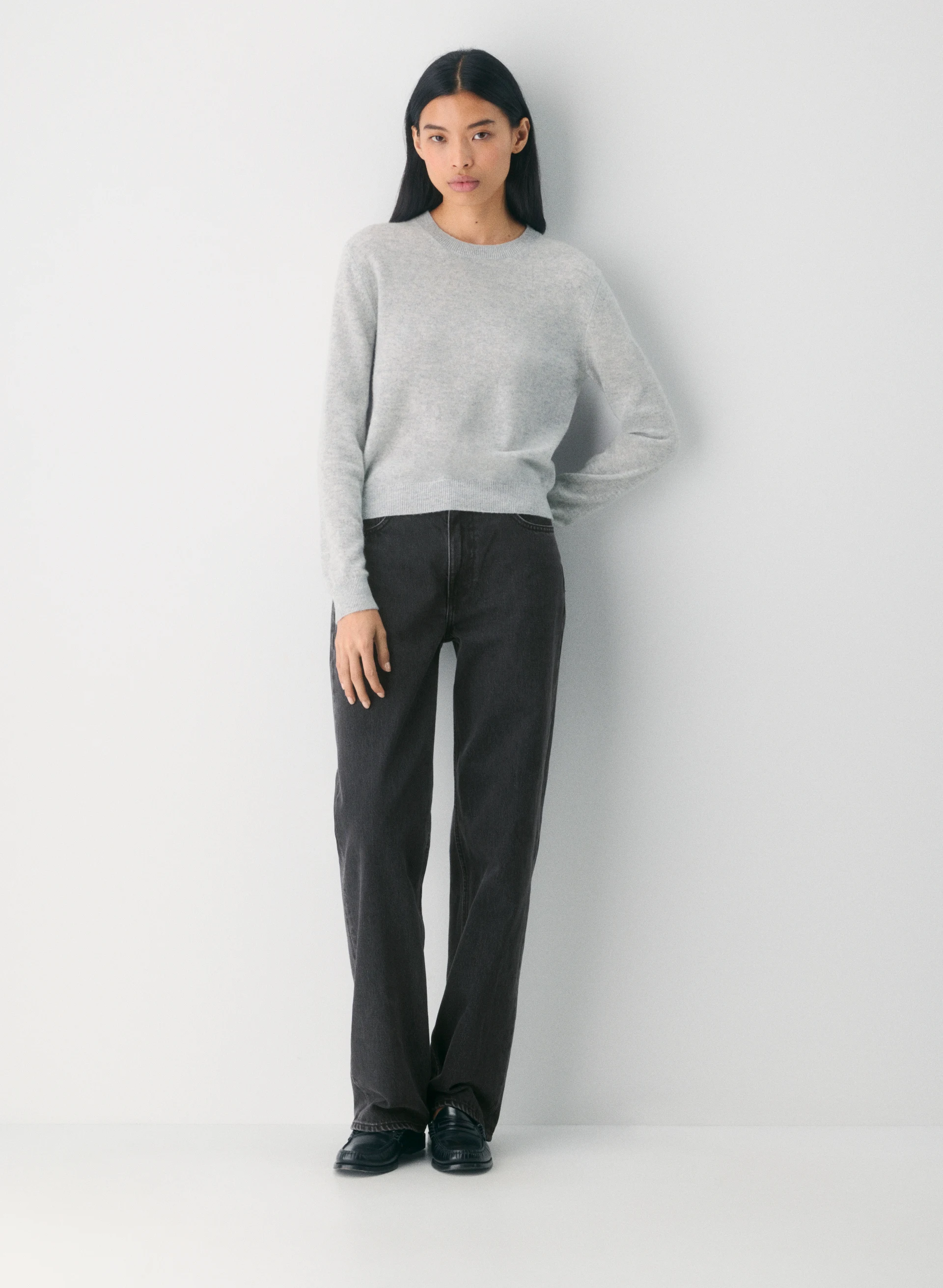 Bare Cashmere Crew Sweater