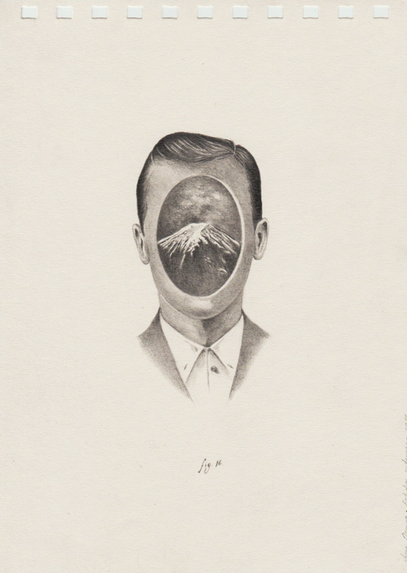 This is one of many surreal sketches by Osorno&nbsp;