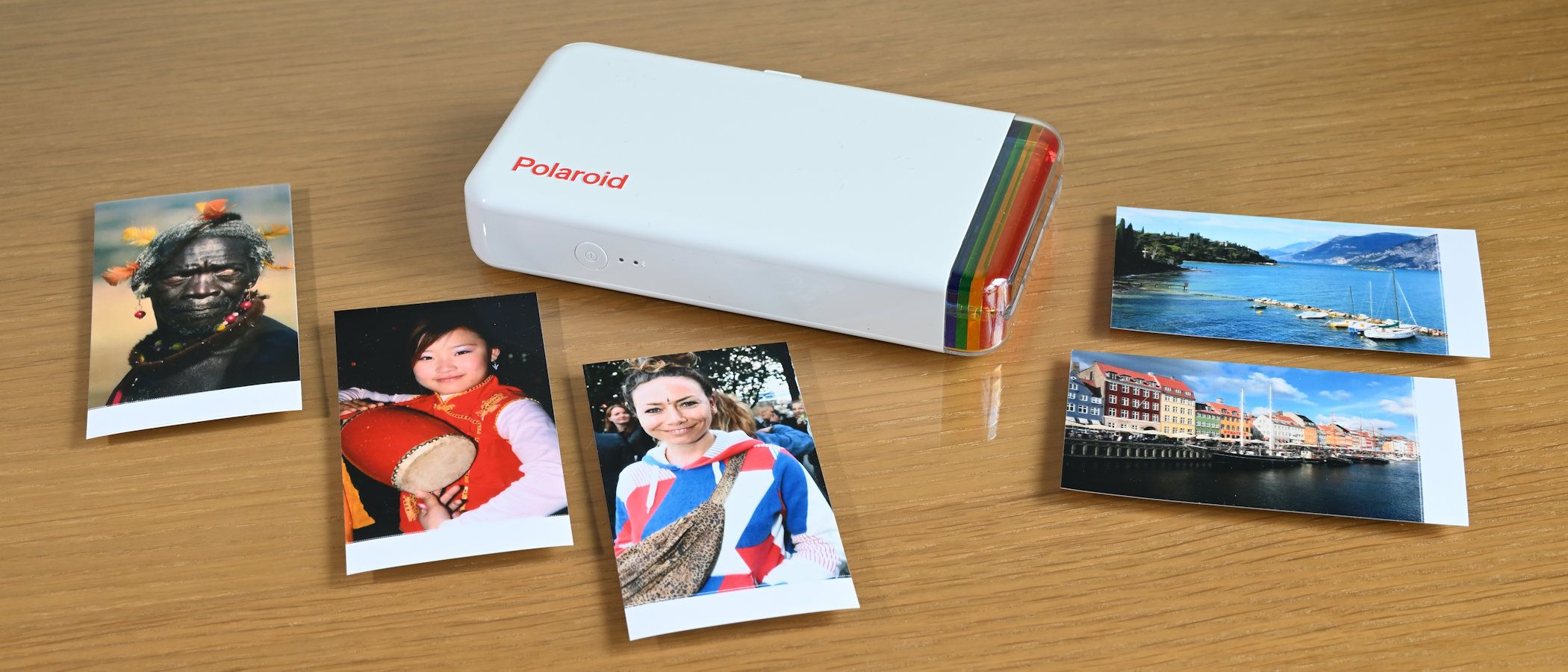 Étui Rigide Rouge Pour Polaroid Hi-Print 2ème Génération - Protection Antichoc, Dragonne, étanche - 4