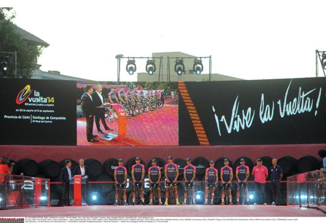 Lampre-Merida on stage