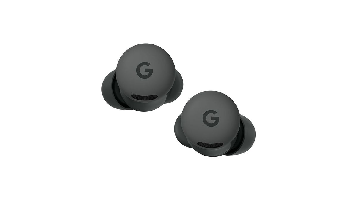 Leaked Pixel Buds 2a closeup in grey color