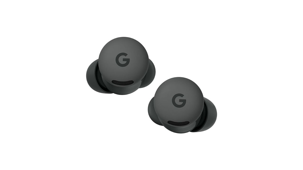 Leaked Pixel Buds 2a closeup in grey color