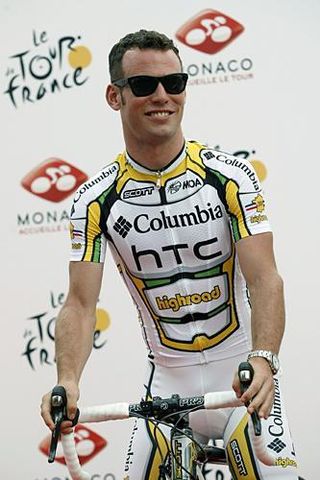 Mark Cavendish was all smiles at the team presentation