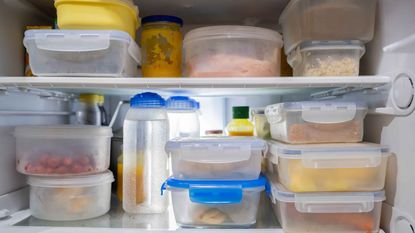 11. Plastic food storage