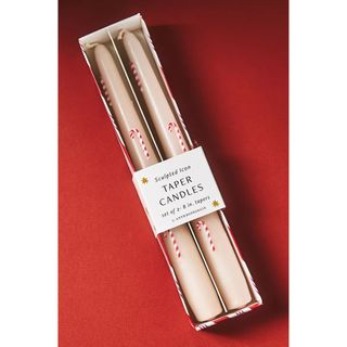 Icon Holiday Taper Candles, Set of 2