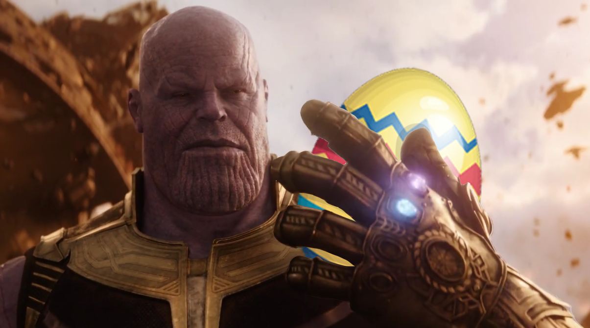 Thanos part à la chasse aux œufs