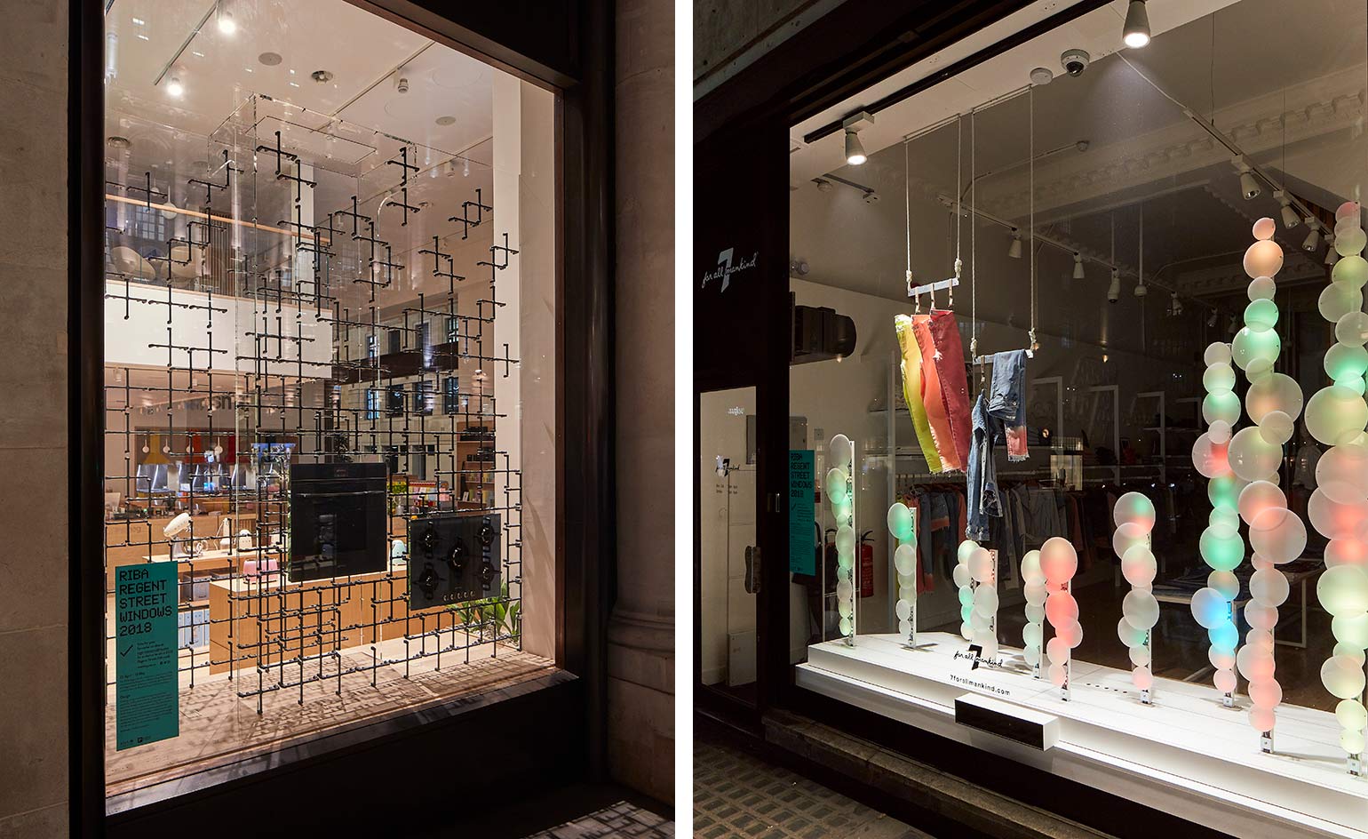 Coffey Architects designed window for Smeg on Regent's Street