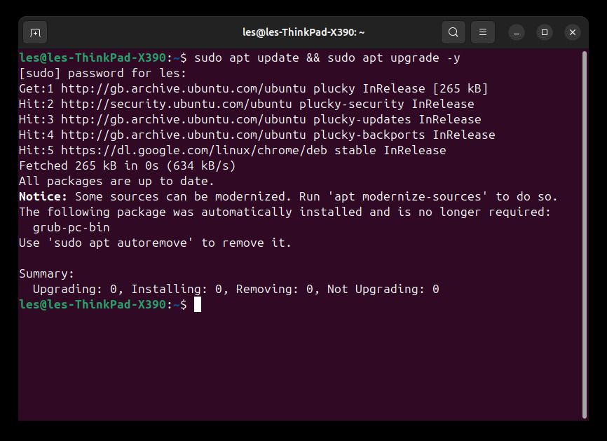 Ubuntu 25.04