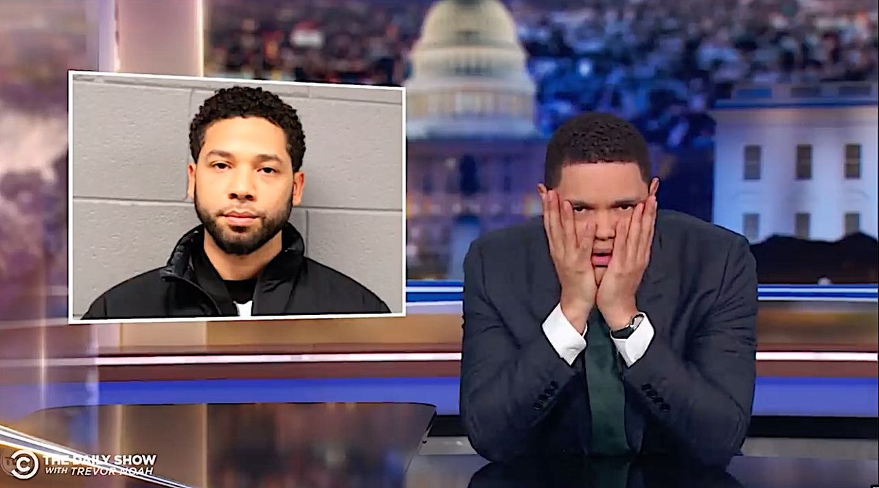 Trevor Noah savages Jussie Smollett