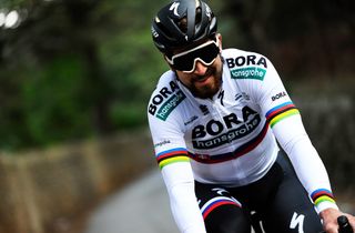 Peter Sagan is back in the Slovakian champion's jersey, but rainbow stripes are ever-present.