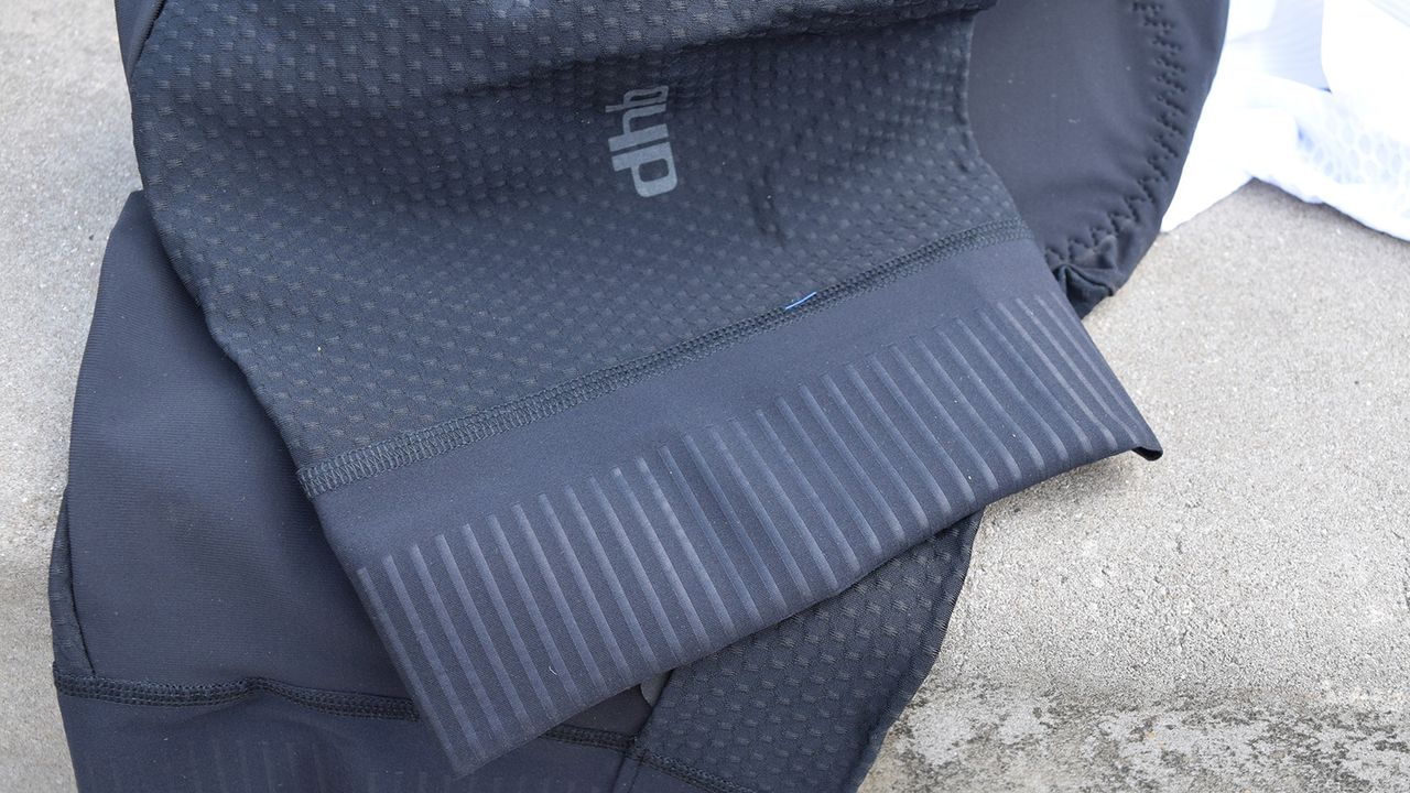 Vertical strips on the leg cuff should improve fit without being restrictive