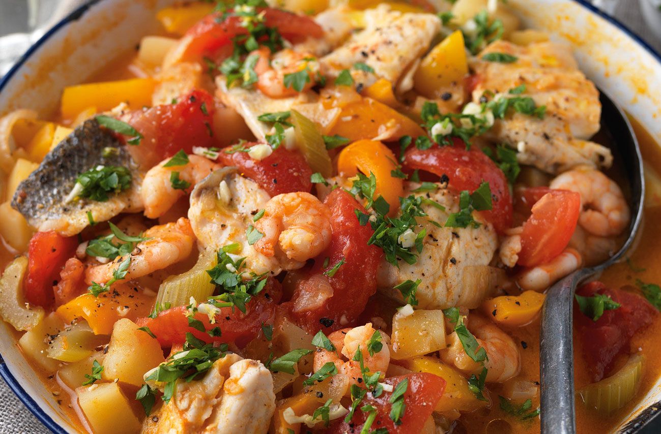 Basque seafood stew | Dinner Recipes | GoodtoKnow