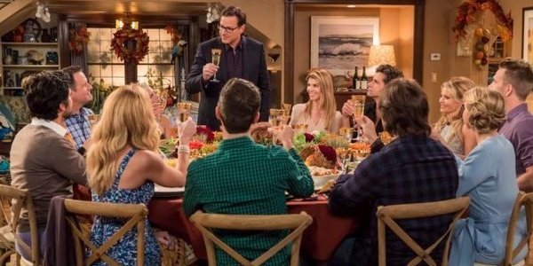 fuller house family dinner