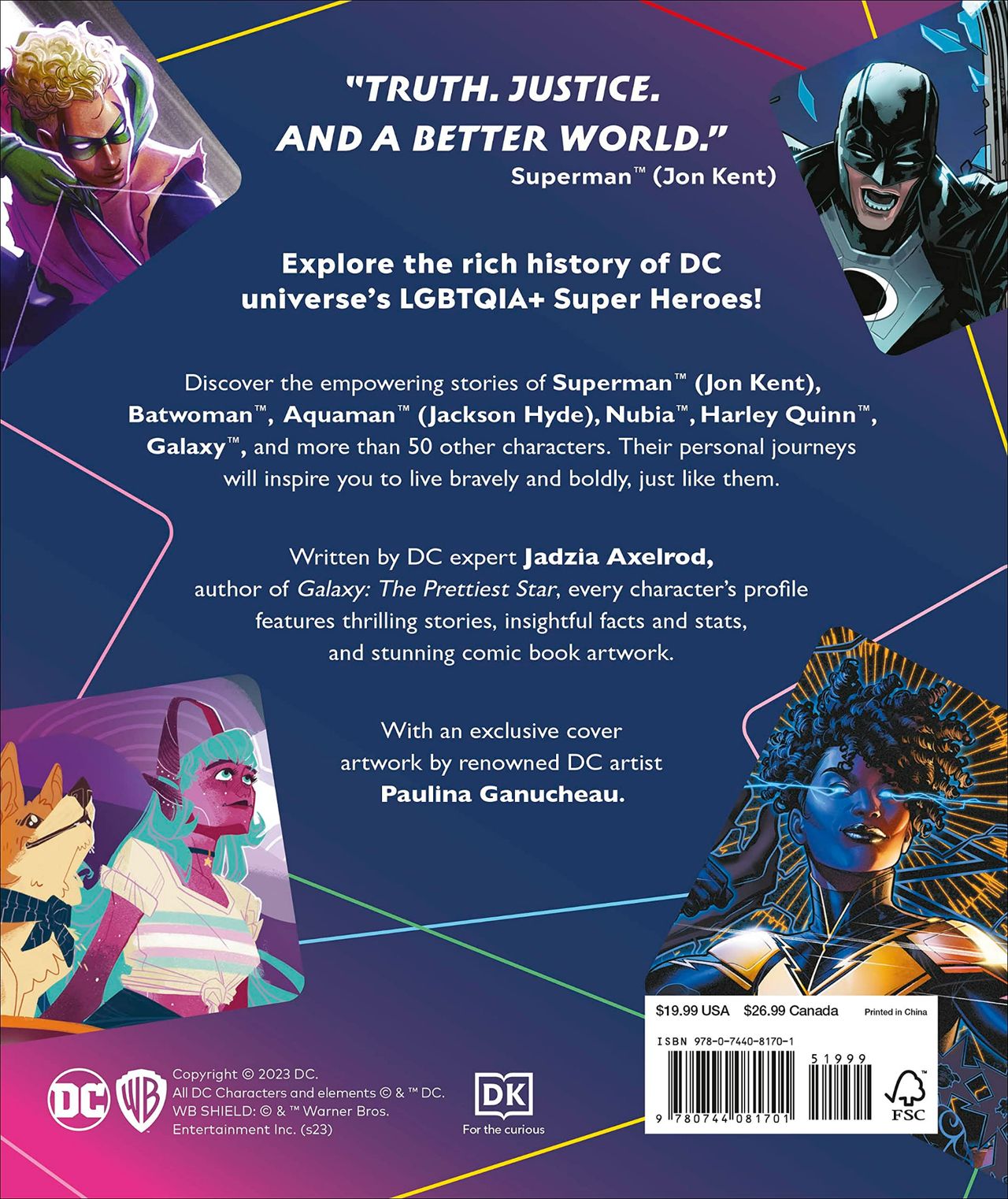 The DC Book of Pride art