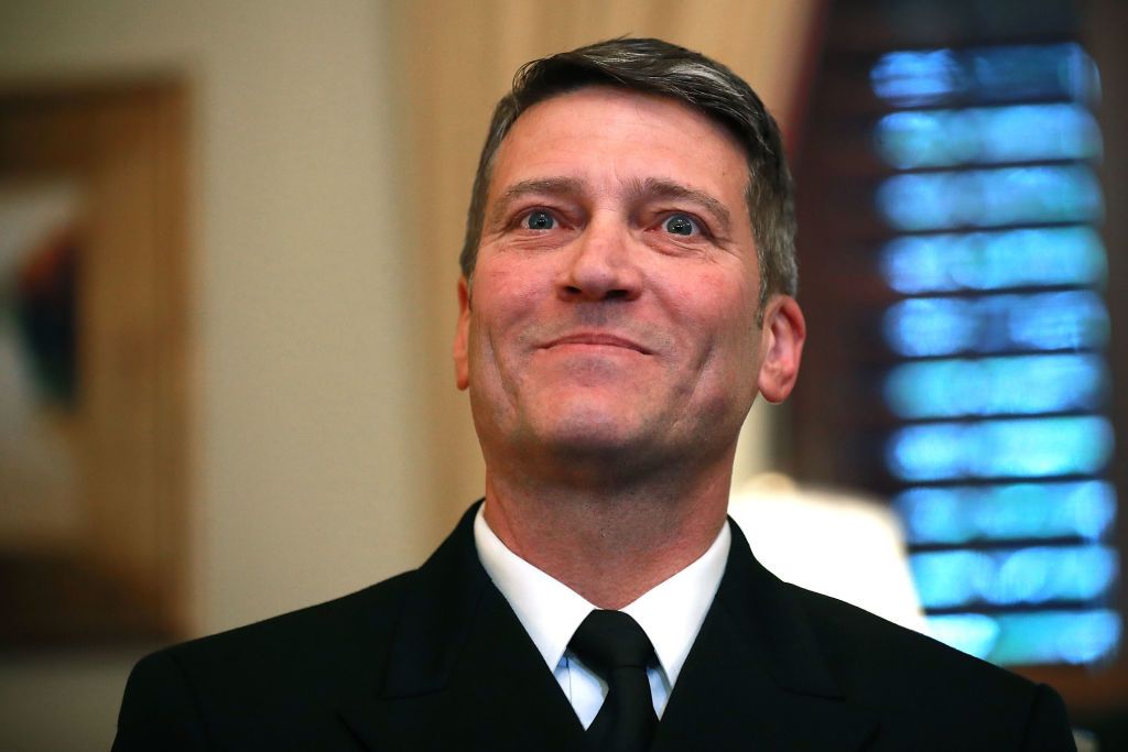 Former White House physician Ronny Jackson