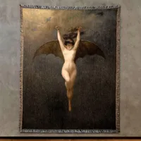 Etsy The Bat Woman Woven Blanket / Tapestry Etsy The Bat Woman Woven Blanket / Tapestry