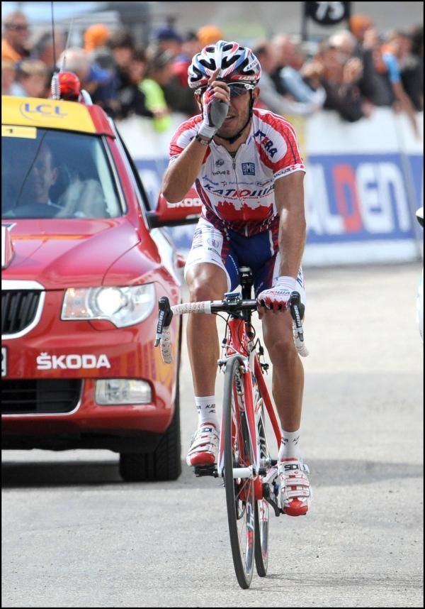 Joaquim Rodriguez (Katusha) races to victory