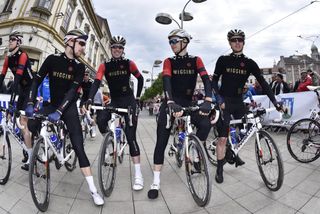 Team Wiggins before stage one of the 2016 Tour of Croatia
