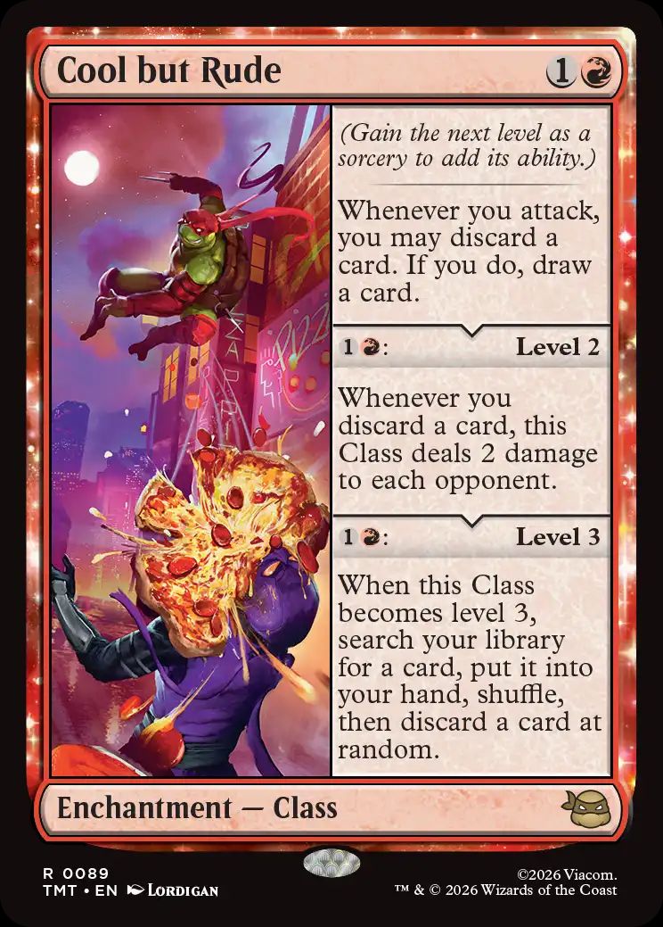 Magic: The Gathering TMNT cards