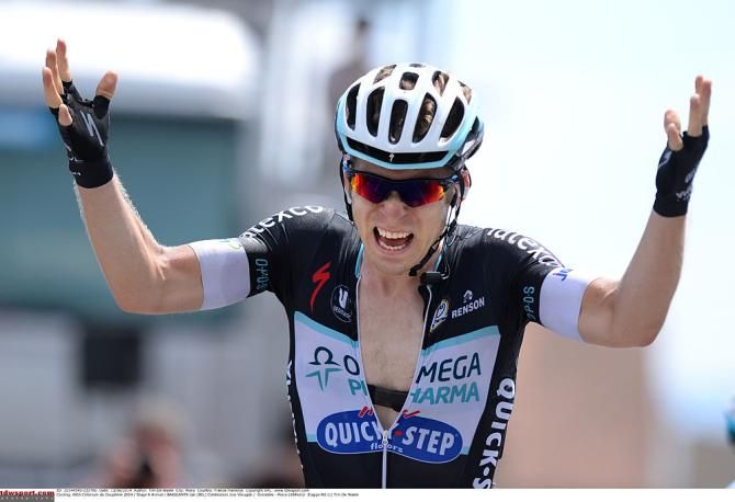 Jan Bakelants (Omega Pharma - QuickStep) triumphs in stage 6