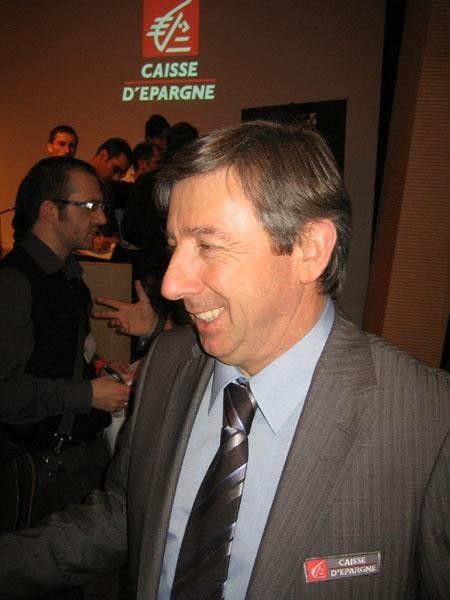 Caisse d'Epargne general manager Eusebio Unzue believes steadiness is a key factor for success