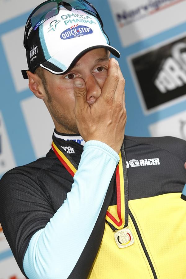 Boonen takes it all in after winning his national title