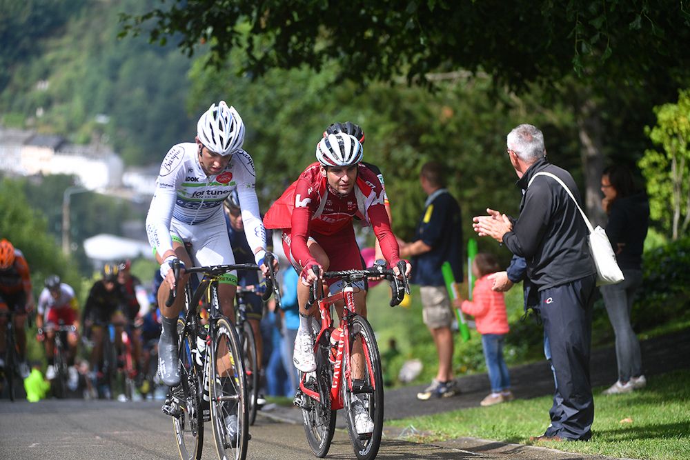 Kevin Ledanois and Baptiste Planckaert,