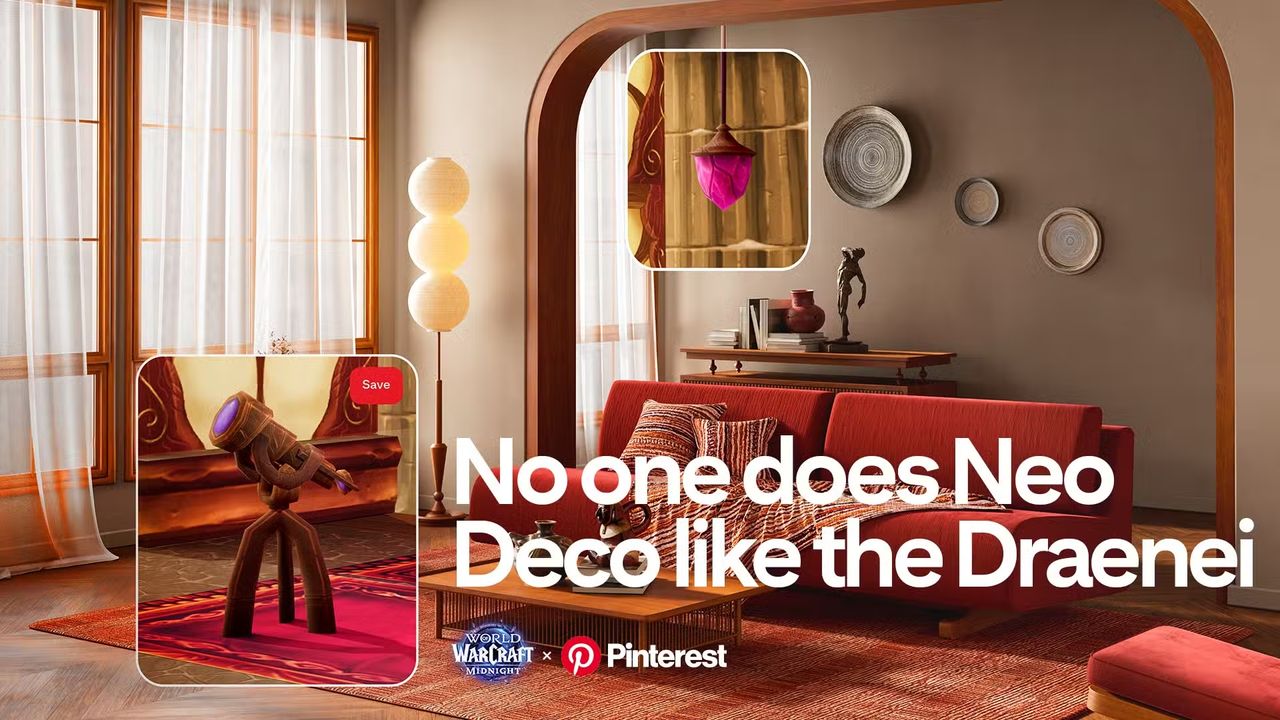 Interior design inspiration images from Pinterest World of Warcraft collaboration