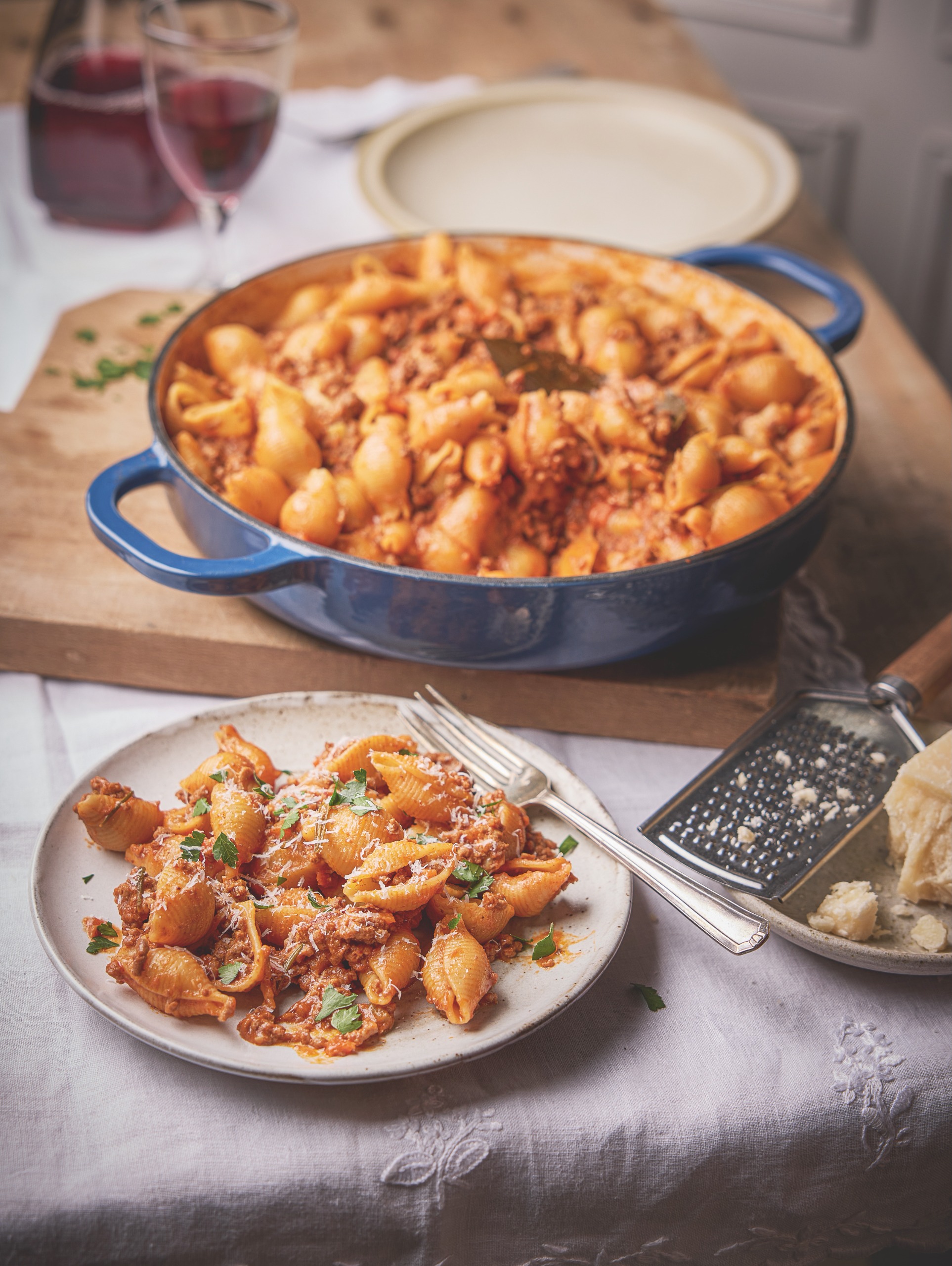 Bolognese shells