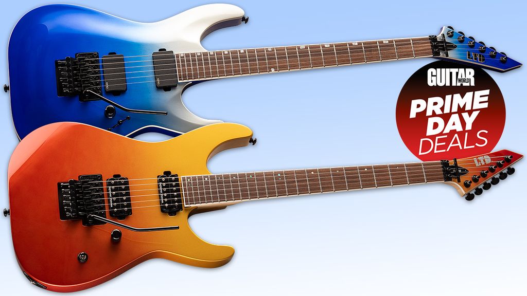 Get up to $400 on these stunning ESP LTD Fade Metallic electric guitars
